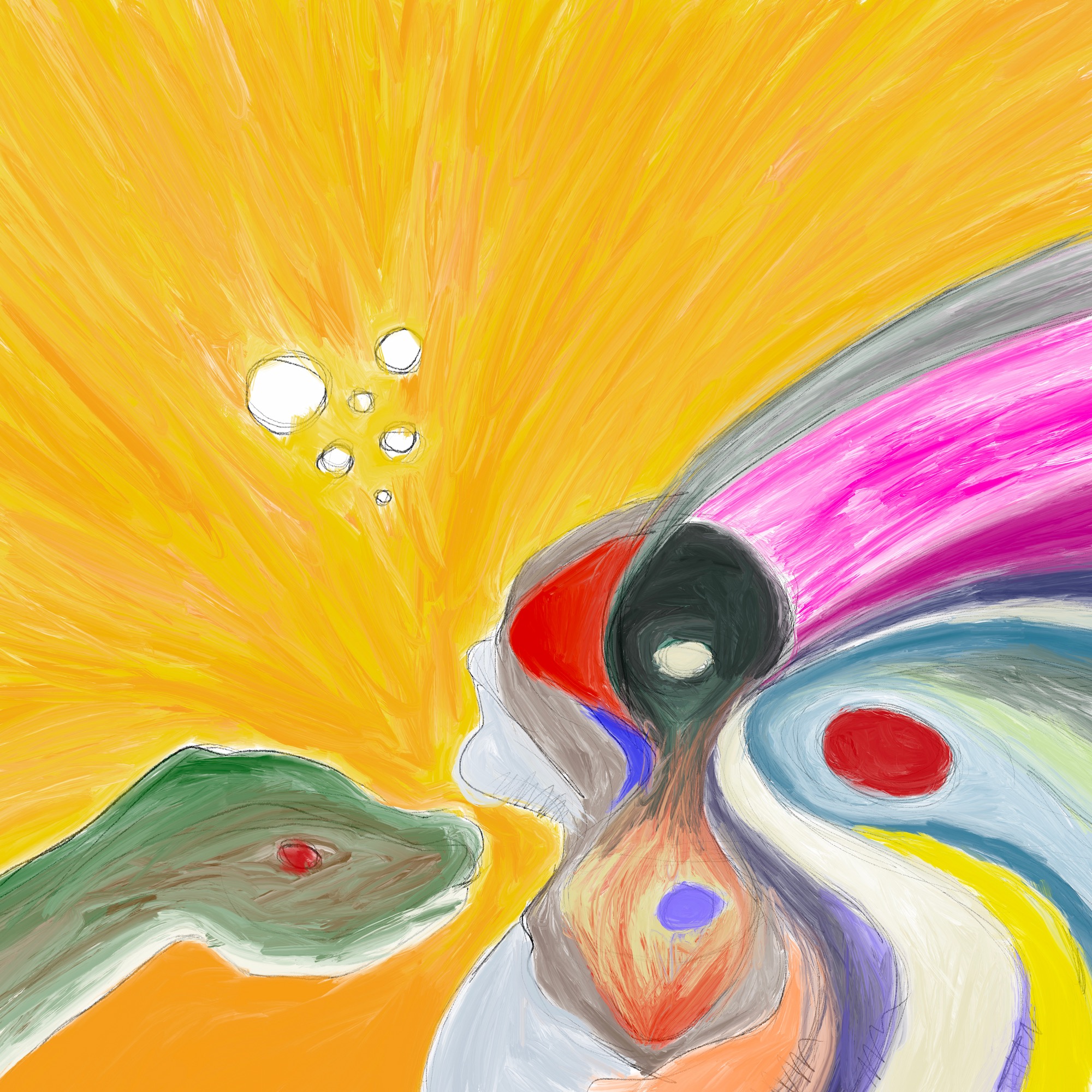 Painting called February 2024 by Will Felix